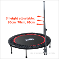 Mini -Fitness -Trampolin mit einstellbarem Griff und Rebounder